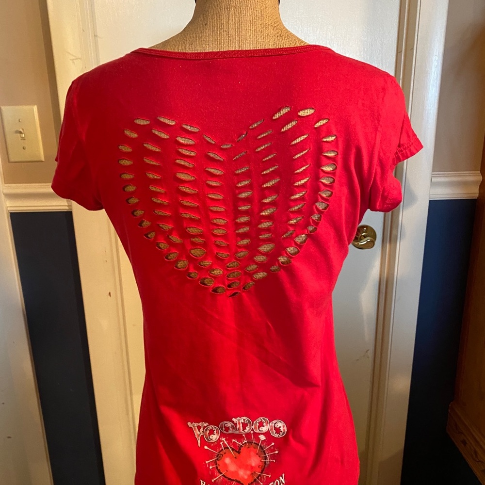 Harley-Davidson Cotton/Poly Red Shirt. Size XL